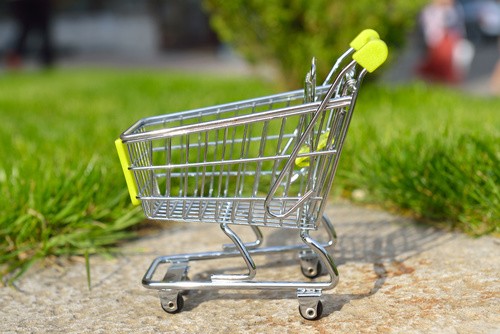 chariot de supermarché -loi Alur parking-