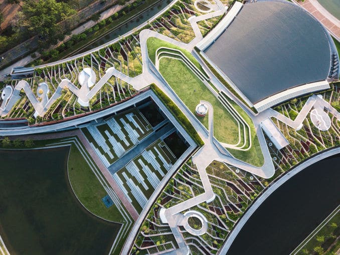 Rooftop végétal Thaïlande inspiration projet toiture végétalisée