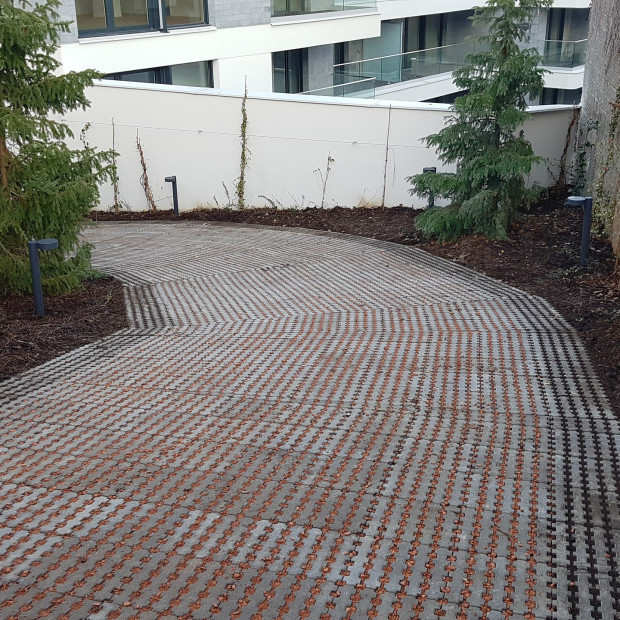 rampe pour descente de garage en ECOVEGETAL VILLAROC