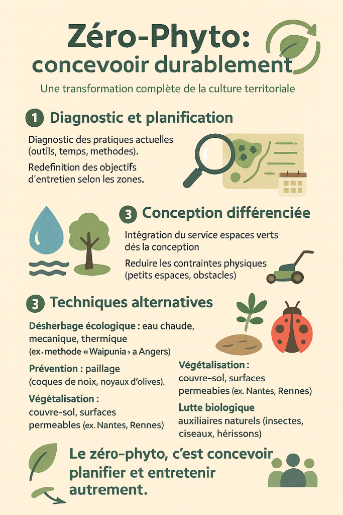 zéro-phyto : le process