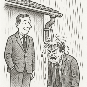 Principe de l'article 640 du code civil, version humoristique