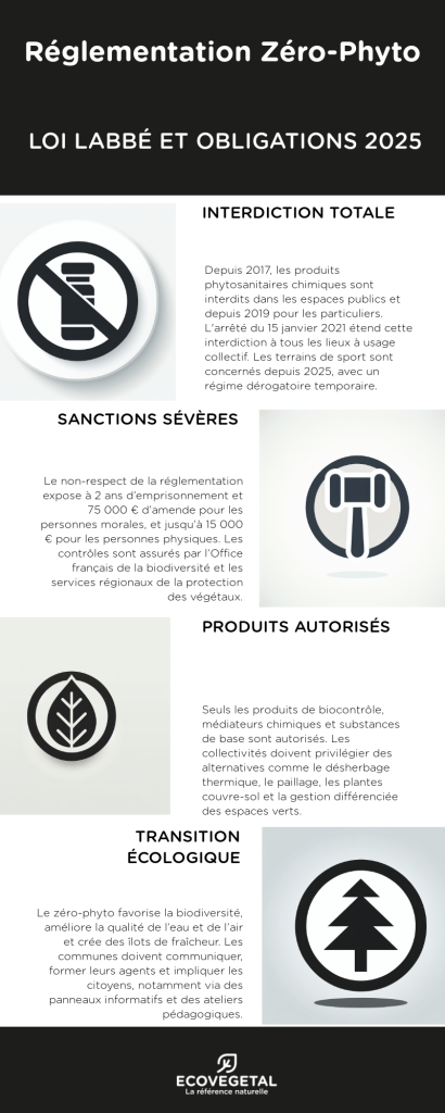 loi Labbé zéro phyto -infographie résumé
